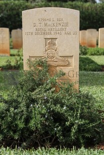 BEIRUT WAR CEMETERY - MACKENZIE, DANIEL THOMSON